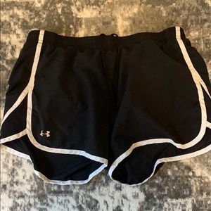 Black underarmour shorts